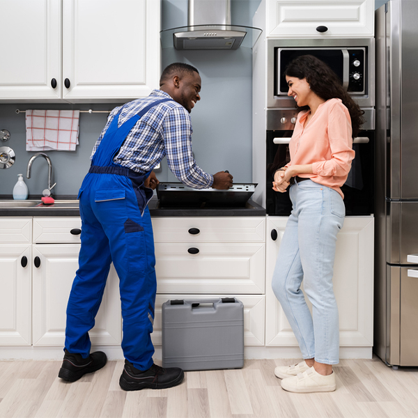 what kind of warranty do you offer on your cooktop repair services in Rogers County